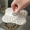 thumbnail image 6 of Reheyre Anti-block Kitchen Sink Strainer Hair Stopper Catcher Plug, Bathroom Drain Filter, 6 of 8