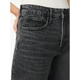 thumbnail image 5 of Free Assembly Women's Cropped Wide Leg Jeans, 5 of 6