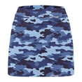 thumbnail image 3 of HomeGardon Back to School Skirts for Girls Girl Skort Fashion Camouflage Loose High Waist A-line Fake Two Piece Sports Pants Skirt Half Body Skirt, 3 of 6