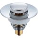 thumbnail image 1 of Sink Cover Stainless Steel Universal Odor-Resistant Sink Drain with Silicone Seal and Shower Cap with Anti-Clogging Filter (32 42mm), 1 of 5