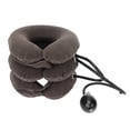 thumbnail image 1 of Dispositivo de tracción cervical inflable para el hogar, soporte para camilla cervical para aliviar el dolor, color gris, 1 of 14