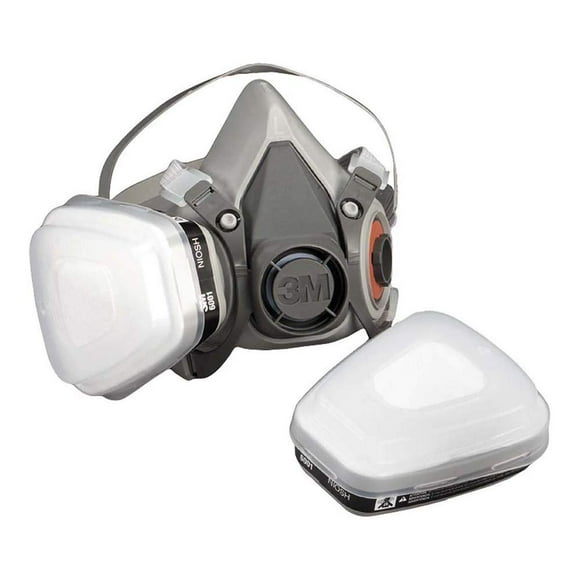 Respirador 3M MMM6100-3M Media Face Piece serie 6000