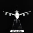 thumbnail image 5 of Réplica de avión de Metal para niños, escala 1:400, A380, B777, avión fundido a presión, Avión de aviación, juguetes coleccionables, 5 of 5