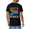 thumbnail image 2 of T-shirt South Africa  Soft Cotton Adult Heat-Transfer Graphic T-Shirt - 180g Breathable Fabric, Unisex Summer Casual Wear with Durable Heat-Printed Design, 2 of 9