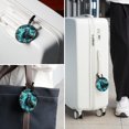 thumbnail image 6 of Platypus Set of 2pcs PU Leather Round Suitcase Tags with Privacy Cover and Name ID Tag - Ideal for Travel Luggage, Handbags, Backpacks, School Bags, 6 of 6