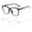 2 Pcs Black+White, variant on beister Blue Light Blocking Glasses for Computer & Screen Use - Lightweight Anti-Eye Strain Glasses for Woman & Men