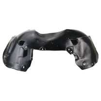 TRQ Front Left Inner Fender Liner Black Drivers Side Fits Select 2007-2014 Cadillac Escalade Escalade ESV 2007-2013 Escalade EXT GM1248178