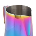 thumbnail image 2 of 304 Stainless Steel Milk Frothing Pitcher Colorful 20 oz 600 ml Creamer Cup with Measurement Scale for Coffee Espresso Machines, 2 of 9