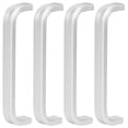 thumbnail image 6 of Manija de puerta - 4 piezas de manija de puerta de aleación de aluminio con estilo moderno, accesorios para muebles para cajón de armario, 6 of 8