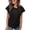 011_Black, variant on Linen Shirts for Women Fall Fashion Cute Clothes Loose Fit Fashion Clothing Crew Neck Cozy Womens Short Sleeve Tops White