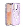 thumbnail image 1 of Jiahe Cover For iPhone 14 Pro Max,Slim Shockproof Silicone  Magnetic MagSafe Bling Glitter Soft TPU Transparent Back Cover,Purple, 1 of 8