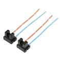 thumbnail image 3 of Abastado Par H7 Bombilla Reparación Socket Conector Cableado Arnés Rojo Cobre Resistencia al Calor, 3 of 8