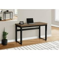 thumbnail image 1 of Monarch Specialties Computer Desk, Home Office, Standing, Adjustable, 48"l, Work, Laptop, Metal, Laminate, Walnut, Black, Contemporary, Modern, 1 of 9