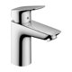 thumbnail image 1 of Logis Mezclador de lavabo 100, con tirador y desagüe automático de plástico, cromo (71100000), 1 of 5