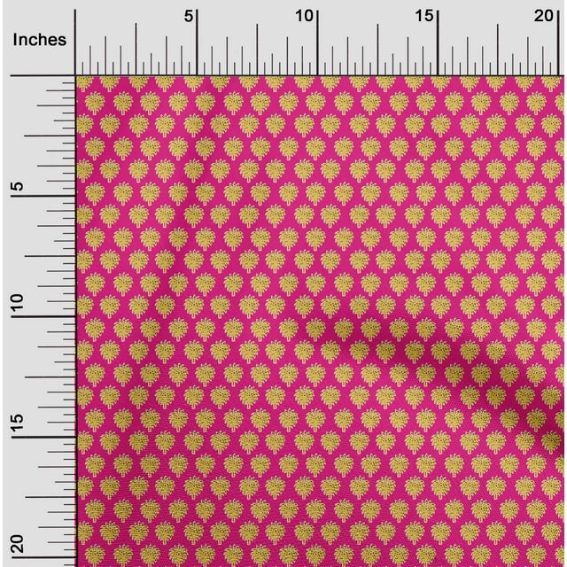oneOone Popeline de Coton Tissu à Imprimé Bloc Floral et Cygnes Volants Tissu BTY 56 Pouces de Large