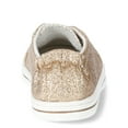 thumbnail image 3 of Wonder Nation Little Girl & Big Girl Canvas Bump Toe Sneakers, 3 of 5