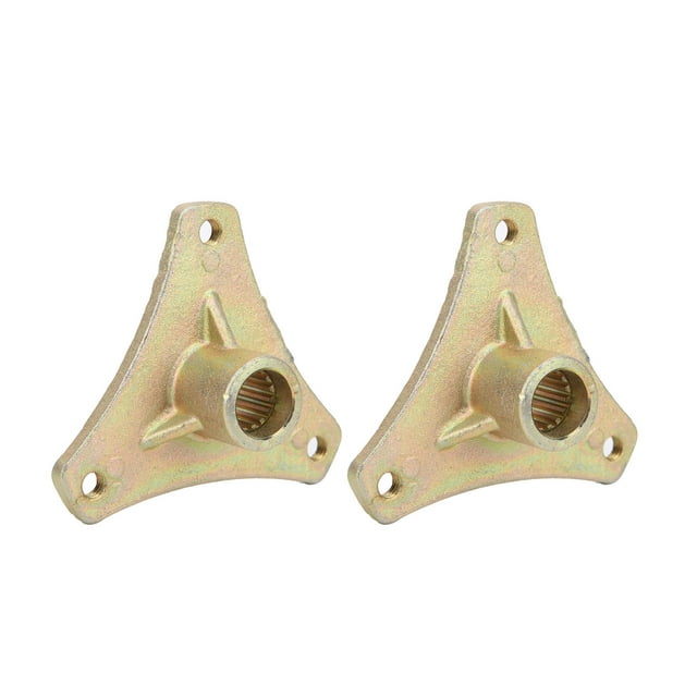 Go Kart Wheel Hub Spline Wheel Hub Wheel Rear Hub Wheel Rear Axle Hub 2PCS Spline Wheel Rear Axle Hub 3 Stud 17 Tooth Replacement For 50cc -110cc Quad Dirt Bike ATV
