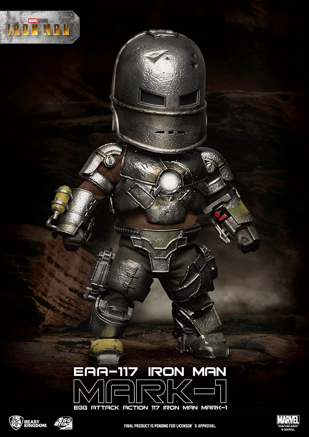6.25" Iron Man EAA-117 Mark I Action Figure