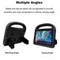 thumbnail image 4 of SaniMore for ALL-New Fire 7 2022 Kids Case, EVA Lightweight Case with Handle & Foldable Kickstand Shockproof Protective Case for ALL-New Fire 7 7 inch Girls Boys, Black, 4 of 9