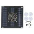 thumbnail image 2 of Solar Panel Fan Kit, Weatherproof Portable Small Solar Powered Fan  for Greenhouses, 2 of 8