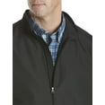 thumbnail image 2 of Harbor Bay by DXL Big and Tall Men's Water and Wind Resistant Bomber, Black, 2XL-TALL, 2 of 6