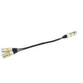 thumbnail image 2 of XLR Splitter Cable, Safe Beautiful And Durable XLR Adapter With Zinc Alloy Shell Plug For Mixers Microphones Speakers, Amplifiers, Stage Lights Control, 2 of 8
