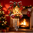 thumbnail image 5 of Christmas Porch Railing Lights, Bell Led Christmas Railing Light Reusable Holiday Decoration For Entryway, 5 of 5