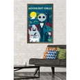 thumbnail image 2 of Disney Tim Burton's The Nightmare Before Christmas - Moonlight Chills Wall Poster, 22.375" x 34", Framed, 2 of 3