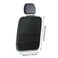 thumbnail image 2 of Upgraded Back Seat Protector with Storage Organizer Universal Fit Car Rear Seat Cover Dirt Proof Kick Mat for Kids and, 2 of 3
