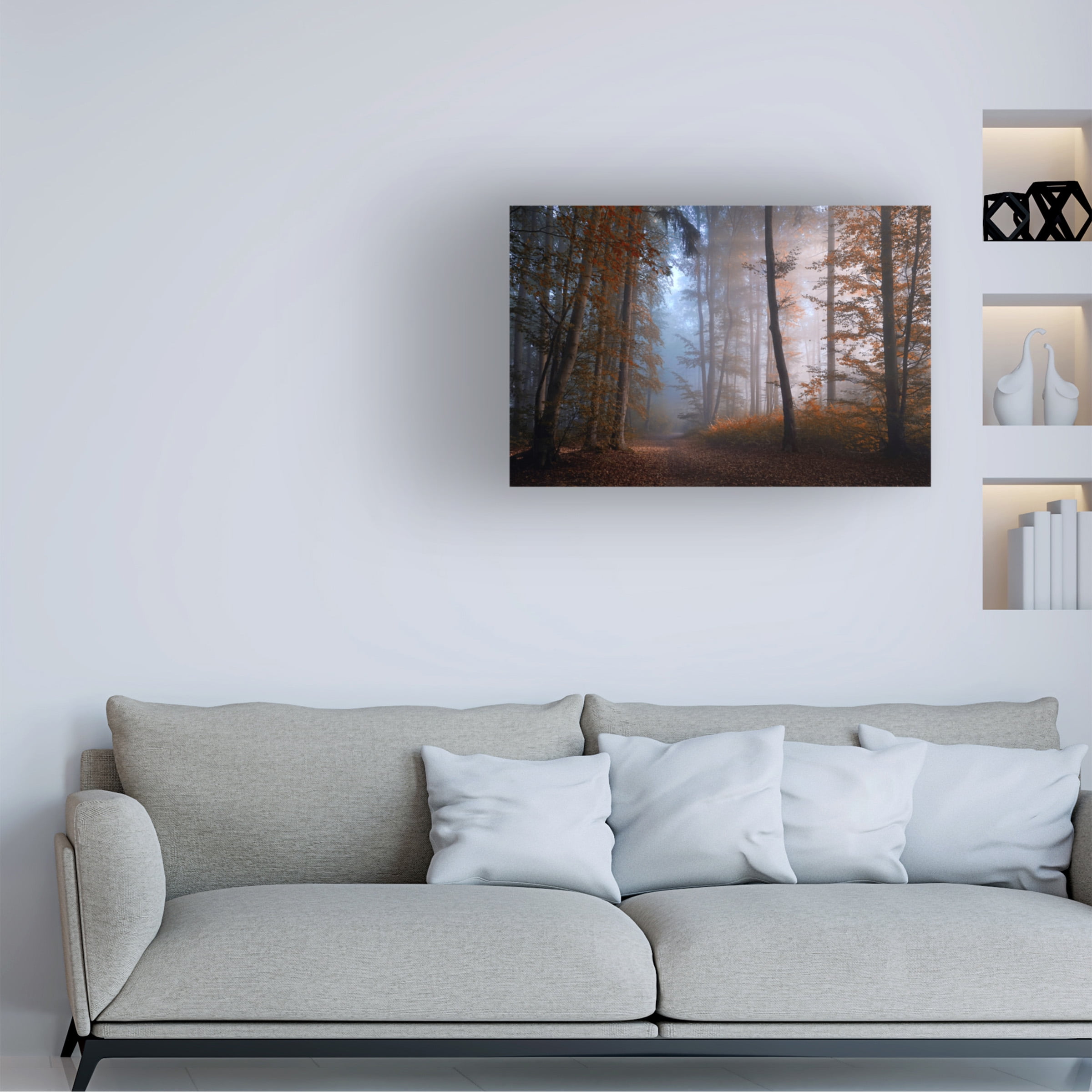 Norbert Maier 'Autumn Colors' Canvas Art