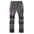 thumbnail image 6 of KYAIGUO Kids Toddler Boys Girls Spring Fall Cargo Joggers Pants Youth Quick Dry Hiking Lightweight Pants for Sports Outdoor with Zipper Pockets 3-13T, 6 of 10