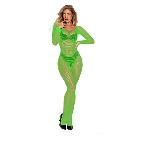 

adviicd Baby Doll Lace Panties with Opening Womens Transparent Pajamas Underwear Mesh Bodystockings Pajamas Underwear Chemises