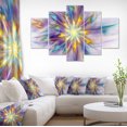 thumbnail image 1 of Large Exotic Colorful Flower - Floral Canvas Art Print, 1 of 3