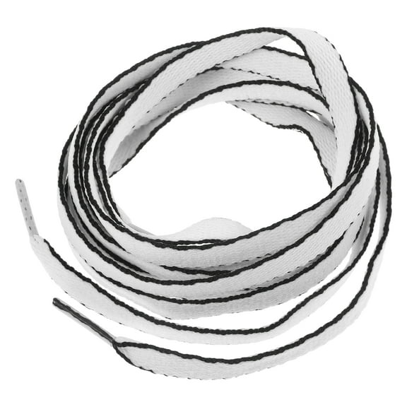 4 Pairs Men Shoes Rhinestone Laces Flat Shoelaces