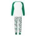 thumbnail image 5 of Family Matching Christmas Pajamas, Baby Romper/Dog Bandana/Christmas Tree Letter Print Tops Pants Sleepwear Set, 5 of 10