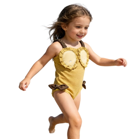 Shadoumai Girls One Piece Swimsuit Size 7-8 Keyhole Tankini Quick Drying Color Block Girl Bathing Suit Beach Swimwear with Mesh Cover Ups