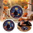 thumbnail image 3 of Halloween DIY Acrylic Puzzle Suncatcher Stained Glass Transparent Window Hanging Ornament With Metal Chain, 3 of 4