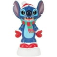 thumbnail image 1 of Lighted Blow Mold-Stitch w/Santa Hat-12"-Disney (WM), 1 of 6