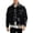 Black, variant on Men's Denim Jackets Lapel Button Down Outdoor Casual Long Sleeved Coat Soft Stretch Jean Jacket