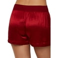 thumbnail image 2 of Women's PJ Harlow PJSB5 Mikel Satin Boxer (Red XL), 2 of 2