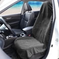 thumbnail image 2 of Funda de asiento de coche Leader Accessories, toalla impermeable, gris, 2 of 6