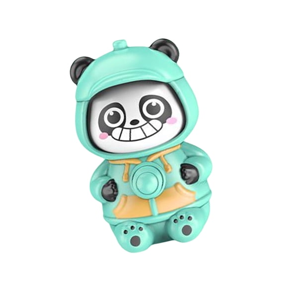 AOOOWER Elegant Panda Face Changing Keychain Unique Keyrings Perfect For Bags And Car