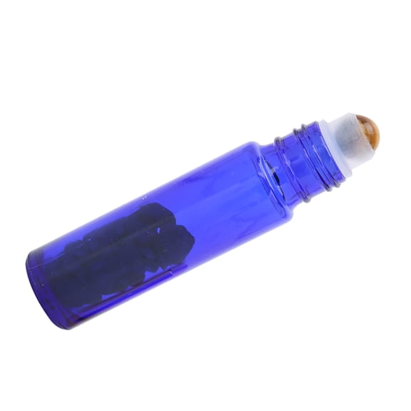 Bouteille d'Huile Essentielle, Bouteille à Rouleau Étanche en Verre de 10ml pour Hôtel, Maison, Voyage, Famille Marron, Bleu Foncé, Rouge Jaune, Bleu Clair, Violet Rouge