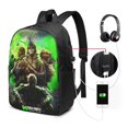 thumbnail image 3 of Call of Duty USB Backpack 17in Laptop Bags Bookbag Travel Daypack Backpacks Men Women, 3 of 9