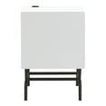 thumbnail image 5 of Furniture of America Estee 1-Drawer Wood Indoor End Table with USB Port, White Pure, 5 of 8