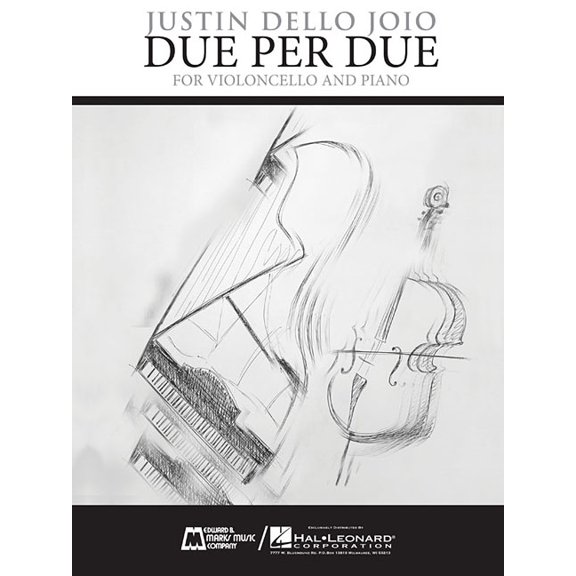 Due Per Due: Violoncello and Piano, (Paperback)