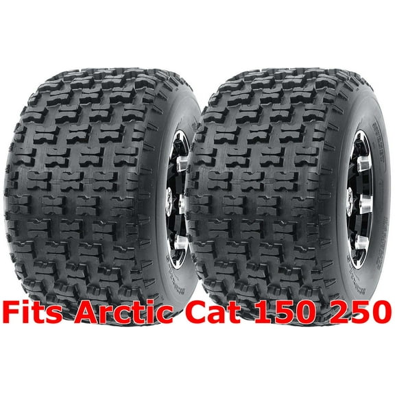 Set 2 WANDA Sport ATV Tires 22x10-10 Arctic Cat 150 250 Rear P336