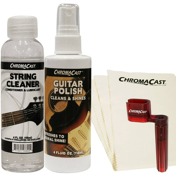ChromaCast Guitar String Cleaner and Guitar Polish
