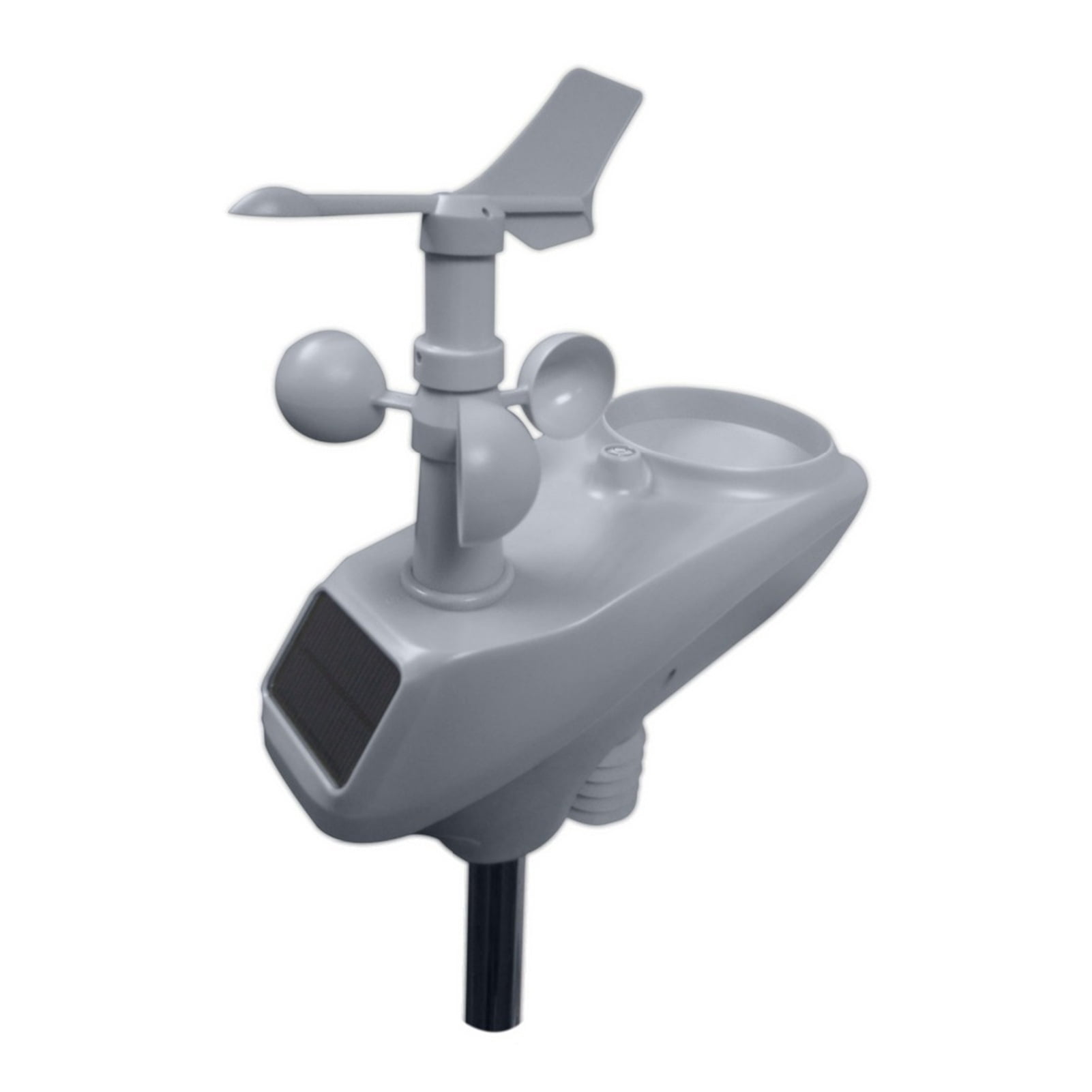 Solar Weather Station Can Be Connected To PC With WIFI 433MH-z Small Weather Meter ,Easy to Operate