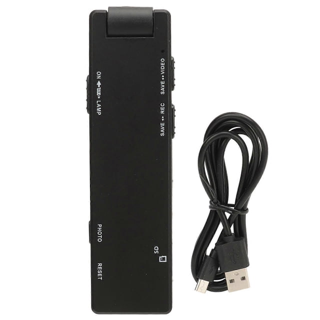1080P HD Camera Digital Video Recorder Magnetic Suction Back Clip Noise Reduction Portable Camera Built in Battery